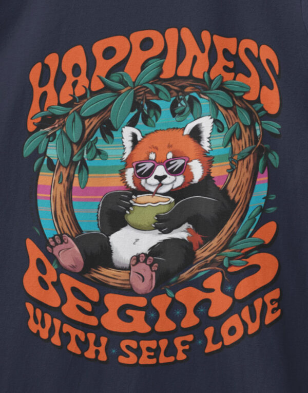 happyness begins with self love oversized standard big